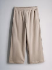 The Set Funnel Neck Sweat with Straight Leg Joggers Co-Ord Set Beige - Image 3 of 5