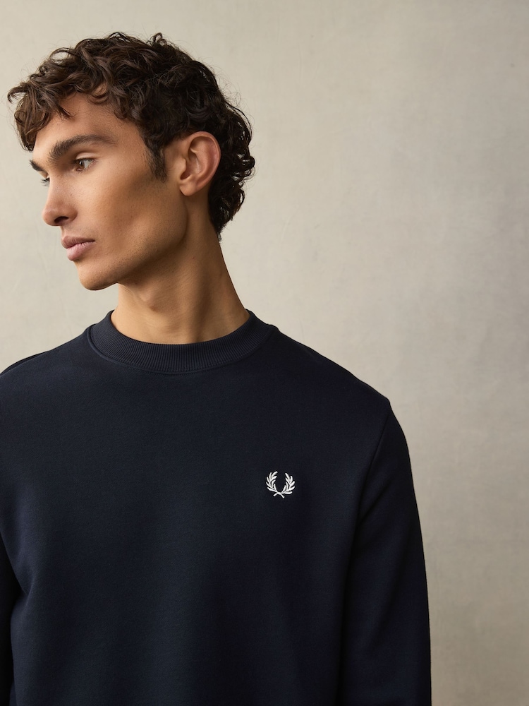 Fred Perry Crew Neck Sweatshirt - Image 3 of 5