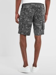 Tog 24 Grey Camouflage Knight Steel Cargo Shorts - Image 2 of 6