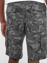 Tog 24 Grey Camouflage Knight Steel Cargo Shorts - Image 5 of 6