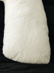 Catherine Lansfield Cosy Boucle Soft and Warm V-Shaped Cushion - Image 2 of 4