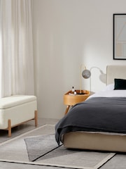 MADE.COM White Asare Storage Ottoman Bench - Image 1 of 4