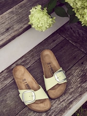 Birkenstock Mint Green Madrid Big Buckle Sandals - Image 1 of 3