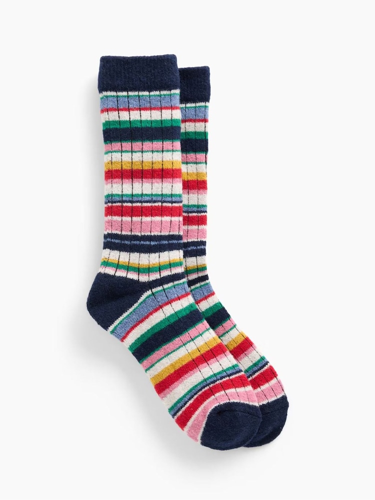 Gap Multi Stripe CashSoft Crew Socks - Image 1 of 2