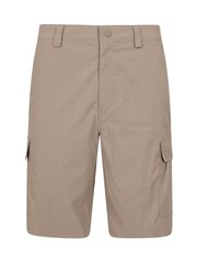 Mountain Warehouse Natural Delta Cargo Quick Drying Stretch Shorts - Image 1 of 5