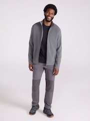 Mountain Warehouse Grey Raso Full Zip Fleece - Image 2 of 4