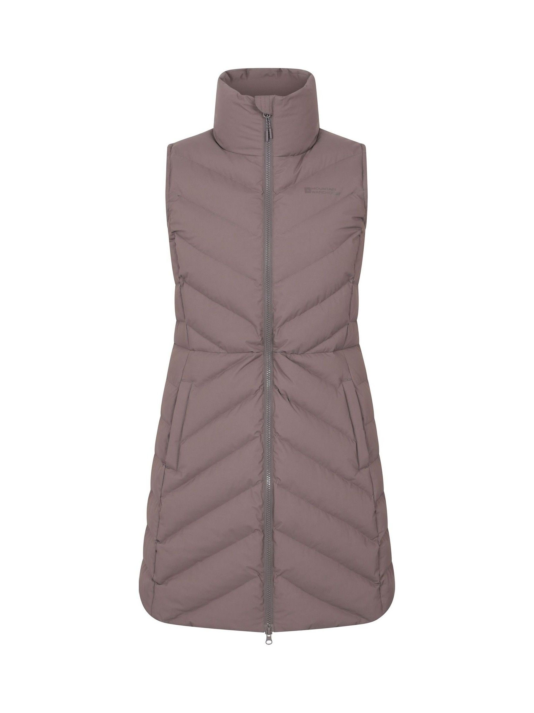 Mountain Warehouse Anmore Womens Padded Gilet - Water-Resistant Sleeveless Jacket with Padded Insulation - Autumn Winter, Camping, Outdoors, Travelling & Hiking - Image 3
