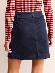 Boden Blue Estella Cord Mini Skirt - Image 4 of 6