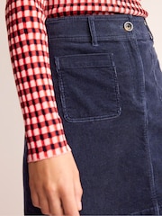 Boden Blue Estella Cord Mini Skirt - Image 5 of 6