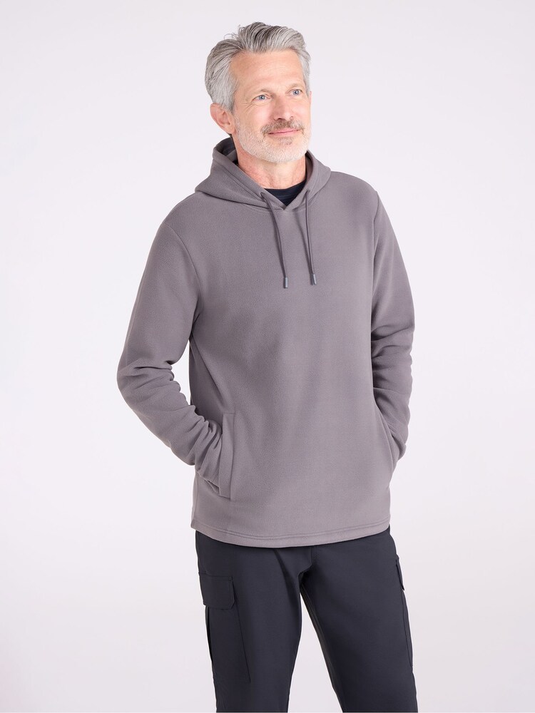 Mountain Warehouse Grey Raso Hooded Fleece - Image 1 of 8 Mountain Warehouse Grey Raso Hooded Fleece - Image 1 of 8