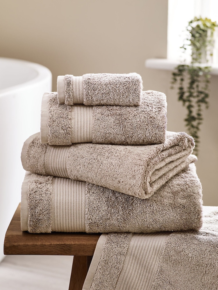 Natural Mink Egyptian Cotton Towel - Image 1 of 5