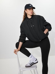 Black Bomber Jacket - Image 1 of 7
