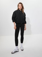 Black Bomber Jacket - Image 2 of 7