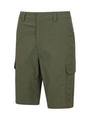 Mountain Warehouse Green Delta Cargo Quick Drying Stretch Shorts - Image 3 of 5