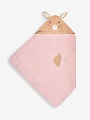 JoJo Maman Bébé Personalised Flopsy Bunny Hooded Towel - Image 4 of 5