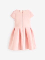 Baker by Ted Baker Pink Cutout Bow Embossed Scuba Dress - Image 5 of 8