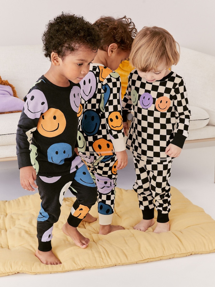 črna/bela - Snuggle 100% bombažna pižama 3 komplet (9mths-8yrs) - Slika 1 iz 10 črna/bela - Snuggle 100% bombažna pižama 3 komplet (9mths-8yrs) - Slika 1 iz 10