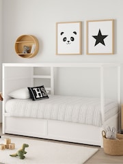 Aspire Furniture White Hideout Reversible Midsleeper Wooden Children's Bed Frame - Image 2 of 6