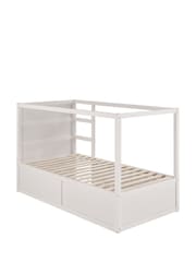 Aspire Furniture White Hideout Reversible Midsleeper Wooden Children's Bed Frame - Image 3 of 6
