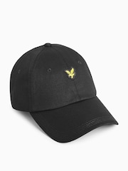 Lyle & Scott Black 100% Cotton Cap - Image 1 of 2