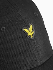Lyle & Scott Black 100% Cotton Cap - Image 2 of 2
