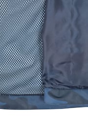 Mountain Warehouse Blue Ravine Kids Lightweight Printed Waterproof Jacket - Image 4 of 4