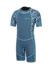 Mountain Warehouse Blue Printed Shorty Wetsuit - Image 2 of 5