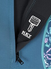 Mountain Warehouse Blue Printed Shorty Wetsuit - Image 5 of 5