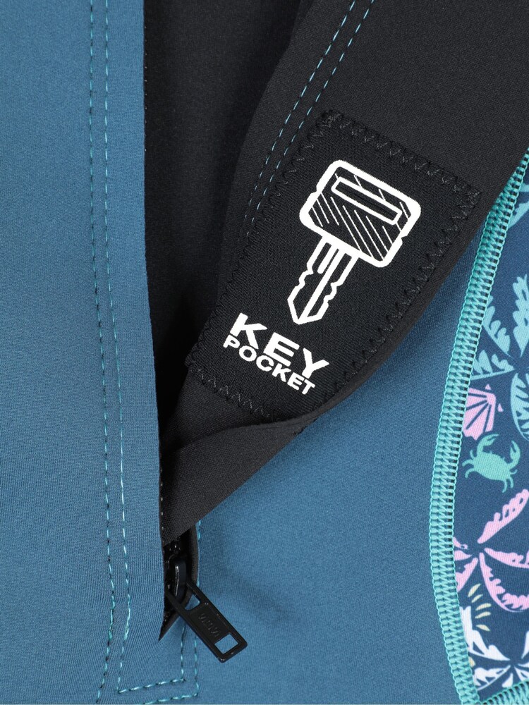 Mountain Warehouse Blue Printed Shorty Wetsuit - Image 5 of 5