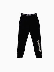 Pineapple Black Script Joggers - Image 6 of 7