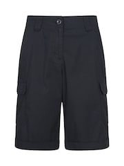 Mountain Warehouse Black Coast Stretch Cargo UV Shorts - Image 5 of 10