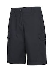 Mountain Warehouse Black Coast Stretch Cargo UV Shorts - Image 7 of 10