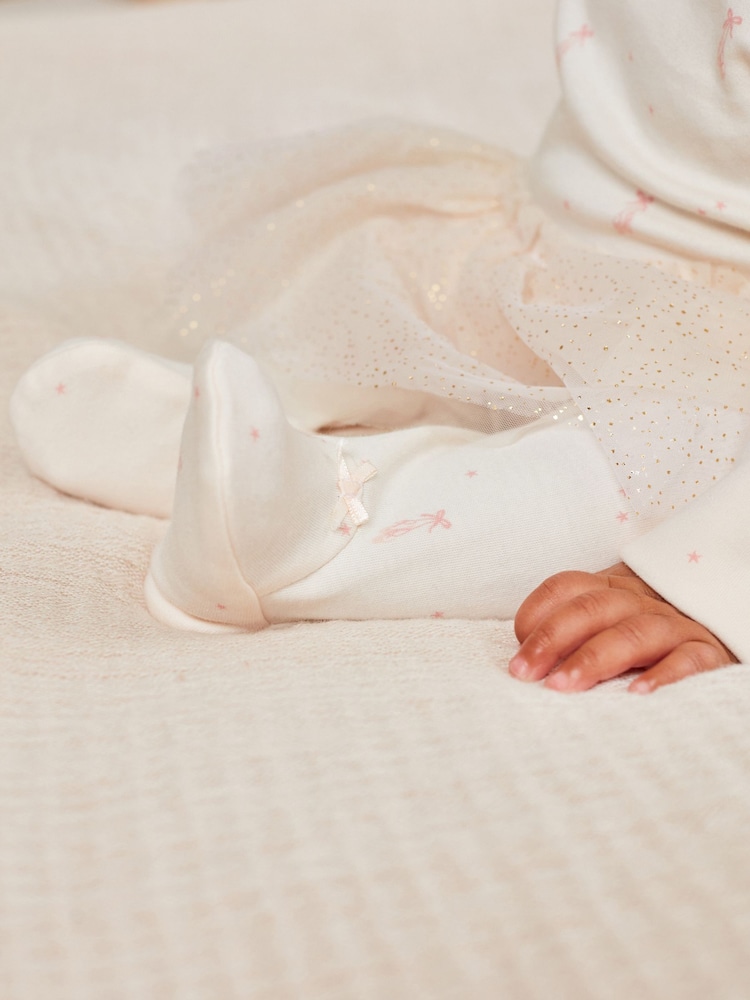 Pink Tutu Baby Sleepsuit (0mths-3yrs) - Image 5 of 9