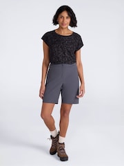 Mountain Warehouse Grey Nova Water Resistant Quick Drying UV Hiking Shorts - Image 2 of 9