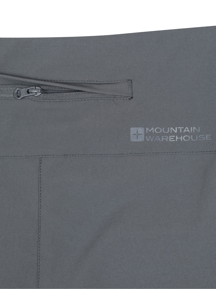 Mountain Warehouse Grey Nova Water Resistant Quick Drying UV Hiking Shorts - Image 9 of 9