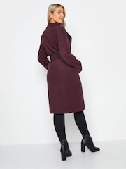 M&Co Red Formal Wrap Coat - Image 2 of 4
