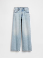 Gap Light Wash Low Rise Baggy Jeans (5-13yrs) - Image 4 of 5