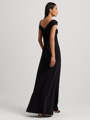 Lauren Ralph Lauren Black Meirnay Gown - Image 3 of 10