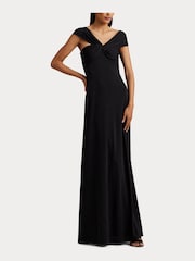 Lauren Ralph Lauren Black Meirnay Gown - Image 5 of 10