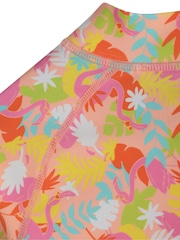 Mountain Warehouse Pink Printed Full Zip UV Rash Vest - Image 4 of 5