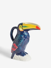 Clarke & Clarke Multi Toucan Ceramic Jug - Image 2 of 4