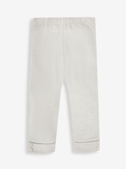 JoJo Maman Bébé Brown & Natural 2-Pack Rib Leggings - Image 3 of 5