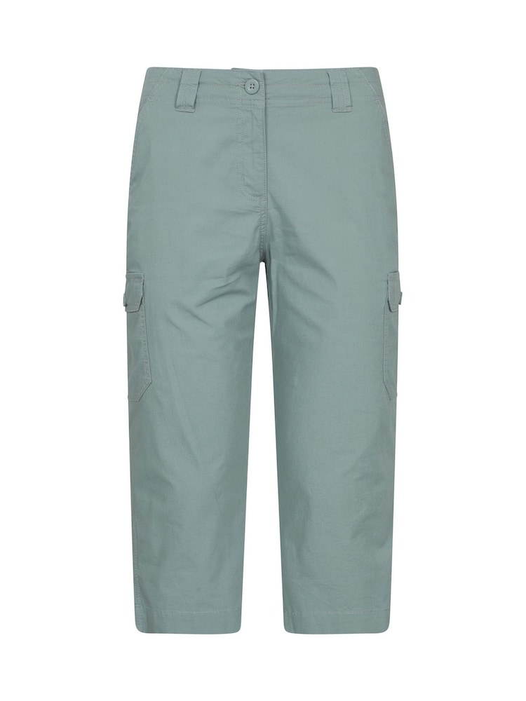 Mountain Warehouse Green Coastal Stretch UV Cargo Capri - Image 1 of 4
