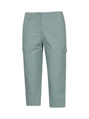 Mountain Warehouse Green Coastal Stretch UV Cargo Capri - Image 2 of 4
