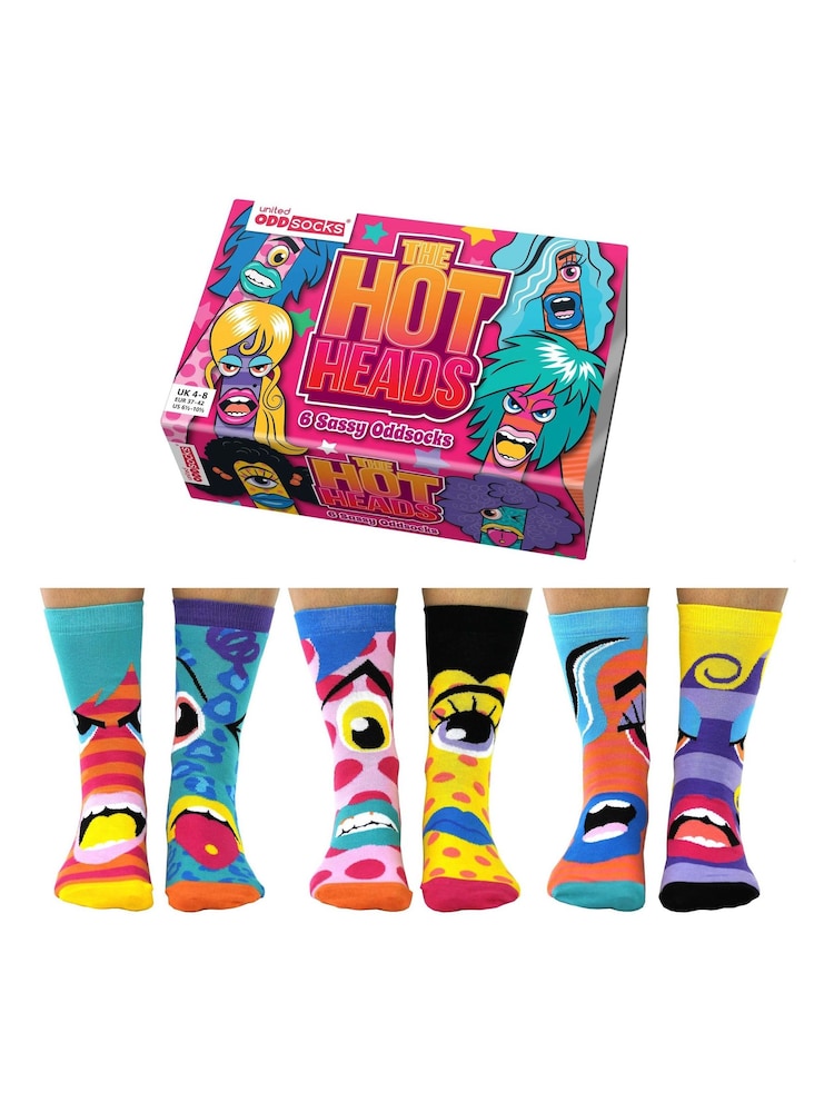 United Odd Socks Multi Hot Heads Hot Heads Socks - Image 1 of 10
