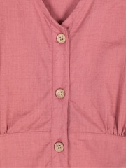 Mountain Warehouse Pink Riviera Button Through Womens UV Midi Dress - Image 4 of 5