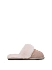 Radley Pink London Chelsea Creek 2.0 Shearling Mules - Image 1 of 4