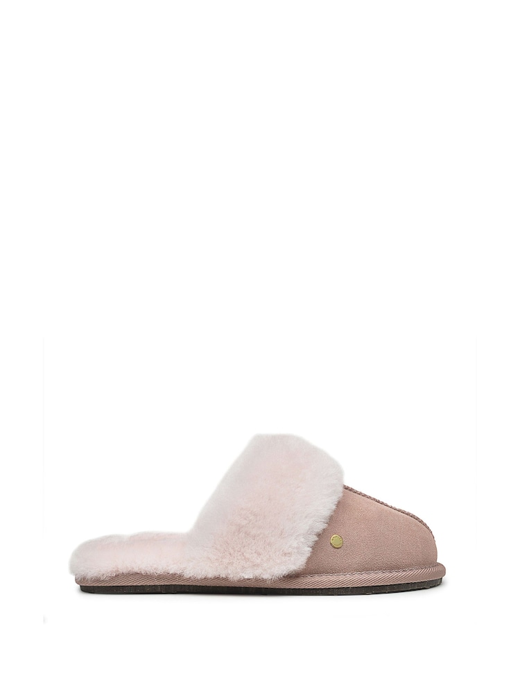 Radley Pink London Chelsea Creek 2.0 Shearling Mules - Image 1 of 4