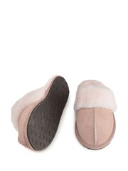 Radley Pink London Chelsea Creek 2.0 Shearling Mules - Image 2 of 4