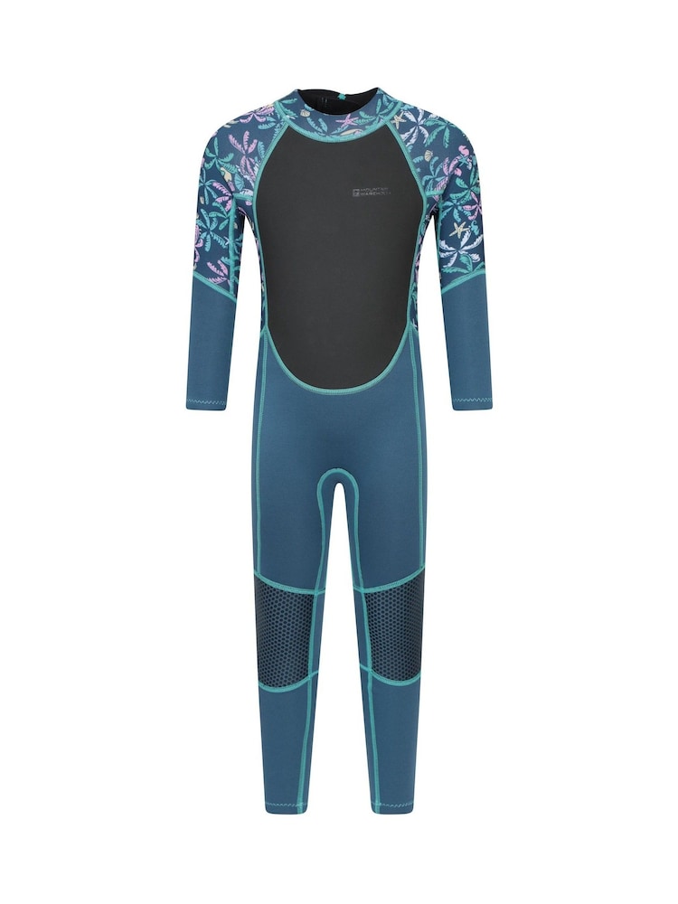 Mountain Warehouse Blue Printed Full Wetsuit - Image 1 of 5